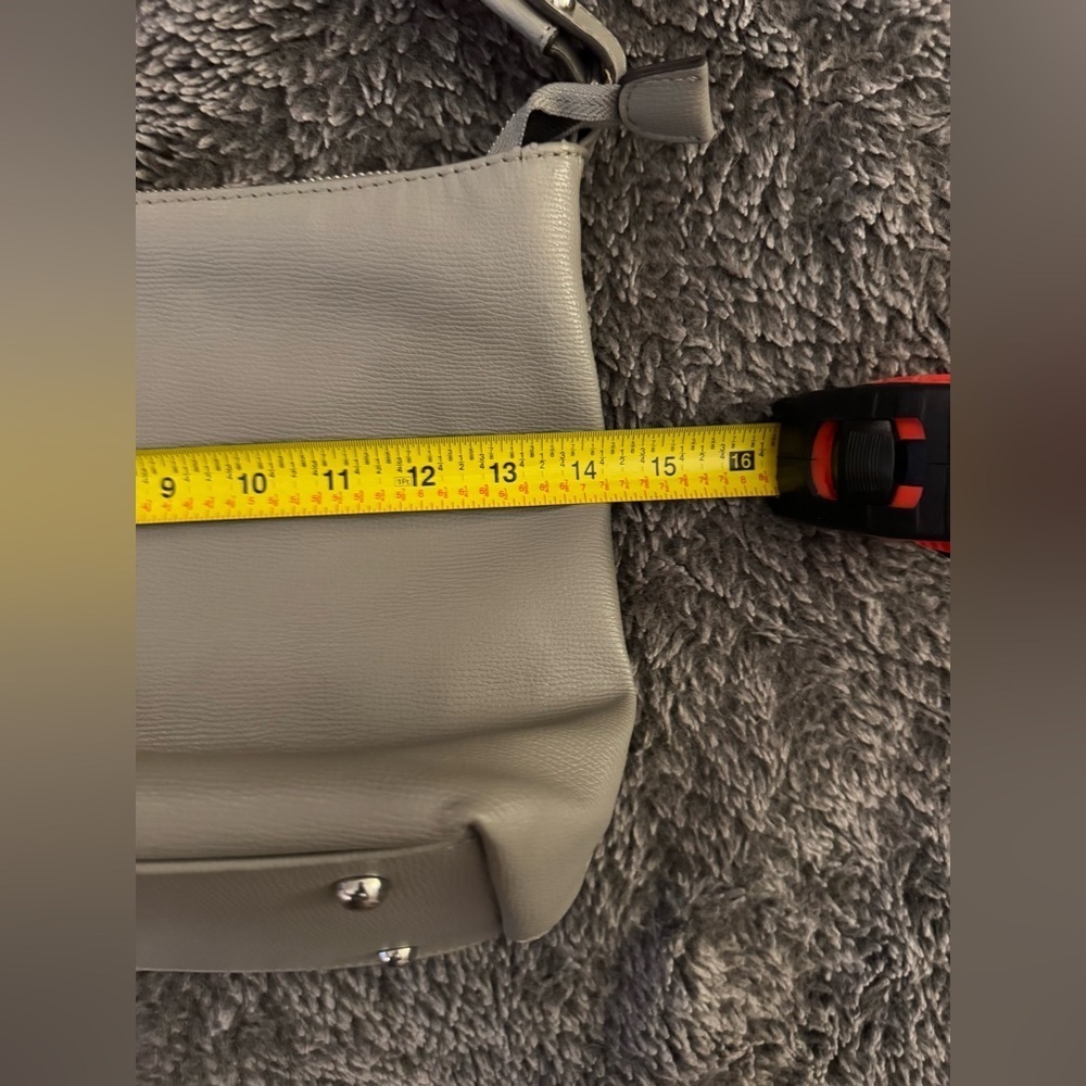 JENNA KATOR Gray Shoulder Bag Silver hardware - Picture 3 of 16